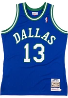 Steve Nash Dallas Mavericks Mitchell and Ness 98-99 Road Swingman Jersey