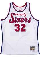 Billy Cunningham Philadelphia 76ers Mitchell and Ness 70-71 Home Swingman Jersey