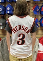 Allen Iverson Philadelphia 76ers Mitchell and Ness 00-01 Home Swingman Jersey
