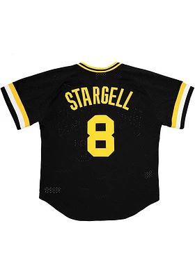 Willie Stargell Pittsburgh Pirates Mitchell and Ness 1982 Authentic Batting Practice Cooperstown J..