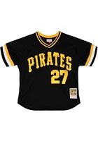 Kent Tekulve Pittsburgh Pirates Mitchell and Ness 1982 Authentic Batting Practice Cooperstown Jers..