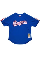 Nolan Ryan Texas Rangers Mitchell and Ness 1989 Authentic Batting Practice Cooperstown Jersey - Bl..