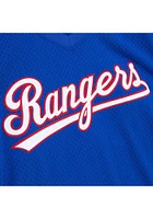 Nolan Ryan Texas Rangers Mitchell and Ness 1989 Authentic Batting Practice Cooperstown Jersey - Bl..