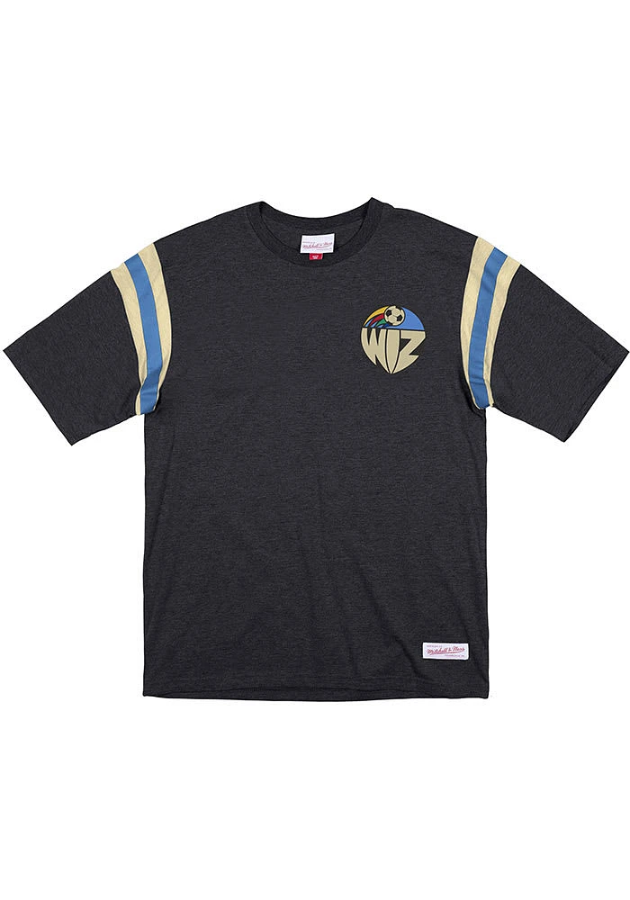 Mitchell and Ness Sporting Kansas City Black Extra Innings Short Sleeve Fashion T Shirt
