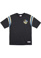 Mitchell and Ness Sporting Kansas City Black Extra Innings Short Sleeve Fashion T Shirt
