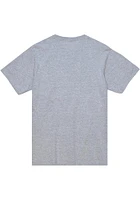 Mitchell and Ness Sporting Kansas City Grey KC Wiz Coaches Script Short Sleeve Fashion T Shirt