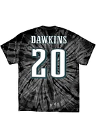Brian Dawkins Philadelphia Eagles Black NN Spider Short Sleeve Fashion Player T Shirt