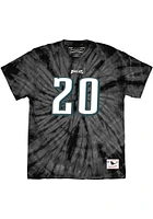 Brian Dawkins Philadelphia Eagles Black NN Spider Short Sleeve Fashion Player T Shirt