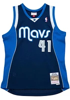 Dirk Nowitzki Dallas Mavericks Mitchell and Ness 11-12 Road Swingman Jersey