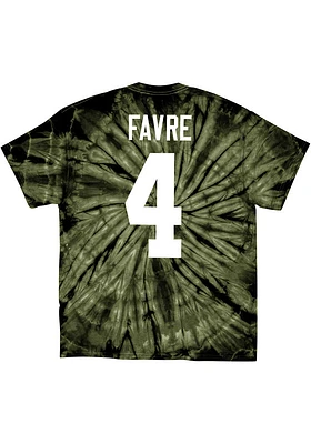 Brett Favre Green Bay Packers NN Spider Short Sleeve Fashion Player T Shirt