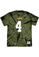 Brett Favre Green Bay Packers NN Spider Short Sleeve Fashion Player T Shirt