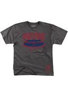 Mitchell and Ness St Louis Cardinals Charcoal STADIUM SERIES 2.0 Short Sleeve Fashion T Shirt