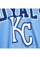 Mitchell and Ness Kansas City Royals Womens Light Blue Unisex Short Sleeve T-Shirt