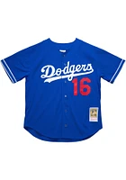 Hideo Nomo Los Angeles Dodgers Mitchell and Ness 1997 Authentic BP Cooperstown Jersey - Blue