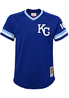 Bo Jackson  Mitchell and Ness Kansas City Royals Youth Blue Batting Practice Jersey