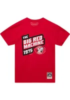 Mitchell and Ness Cincinnati Reds Red Pennant Race Collection Short Sleeve T Shirt