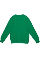 Mitchell and Ness Philadelphia Eagles Mens Kelly Green Fair Catch Long Sleeve Crew Sweatshirt
