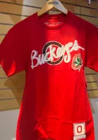 Mitchell and Ness Ohio State Buckeyes Script Short Sleeve Fashion T Shirt