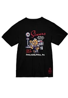 Mitchell and Ness Philadelphia 76ers Philly Style Short Sleeve T Shirt