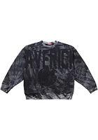 Mitchell and Ness Dallas Mavericks Womens Black Tie Dye Crew Sweatshirt