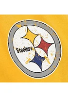 Mitchell and Ness Pittsburgh Steelers Mens Black TIE DYE Shorts