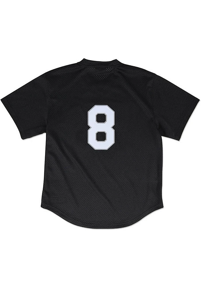 Bo Jackson Chicago White Sox Mitchell and Ness Batting Practice Pullover Cooperstown Jersey - Blac..