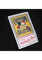 Mike Piazza New York Mets Mitchell and Ness Batting Practice Button Front Cooperstown Jersey - Bla..