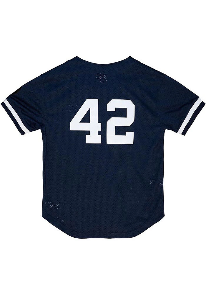 Mariano Rivera New York Yankees Mitchell and Ness Batting Practice Button Front Cooperstown Jersey..