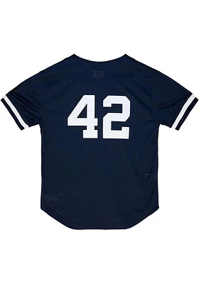Mariano Rivera New York Yankees Mitchell and Ness Batting Practice Button Front Cooperstown Jersey..