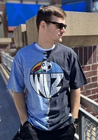Mitchell and Ness Sporting Kansas City Blue Retro 2.0 Tie Dye Short Sleeve Fashion T Shirt