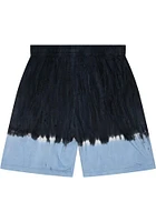 Mitchell and Ness Sporting Kansas City Mens Black Retro 2.0 Tie Dye Shorts