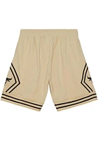 Mitchell and Ness Chicago Bulls Mens Tan Khaki Swingman Shorts