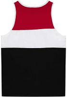 Mitchell and Ness Chicago Bulls Mens Black Cotton Short Sleeve Tank Top