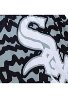 Mitchell and Ness Chicago White Sox Mens Black Jumbotron 2.0 Sublimated Shorts
