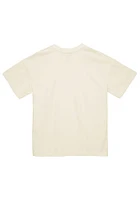 Mitchell and Ness Kansas City Scouts White Script Short Sleeve T Shirt
