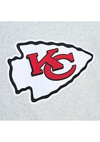 Mitchell and Ness Kansas City Chiefs Mens Grey PLAYOFF WIN 2.0 Long Sleeve Fashion Sweatshirt