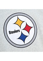 Mitchell and Ness Pittsburgh Steelers Mens PLAYOFF WIN 2.0 Long Sleeve Fashion Sweatshirt