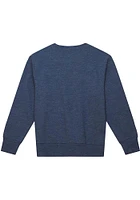 Mitchell and Ness Chicago Bears Mens Navy Blue PLAYOFF WIN 2.0 Long Sleeve Fashion Sweatshirt