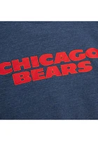 Mitchell and Ness Chicago Bears Mens Navy Blue PLAYOFF WIN 2.0 Long Sleeve Fashion Sweatshirt