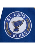 Mitchell and Ness St Louis Blues Mens Gold ALL OVER 2.0 Long Sleeve Fashion Sweatshirt