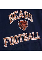 Mitchell And Ness Chicago Bears Navy Blue Heart Soul Short Sleeve Hoods
