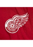 Mitchell and Ness Detroit Red Wings Mens UNDENIABLE Light Weight Jacket
