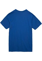 Mitchell and Ness St Louis Blues Blue Script Short Sleeve T Shirt