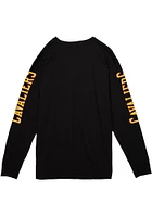 Mitchell and Ness Cleveland Cavaliers Black 2 TIMER Long Sleeve T Shirt