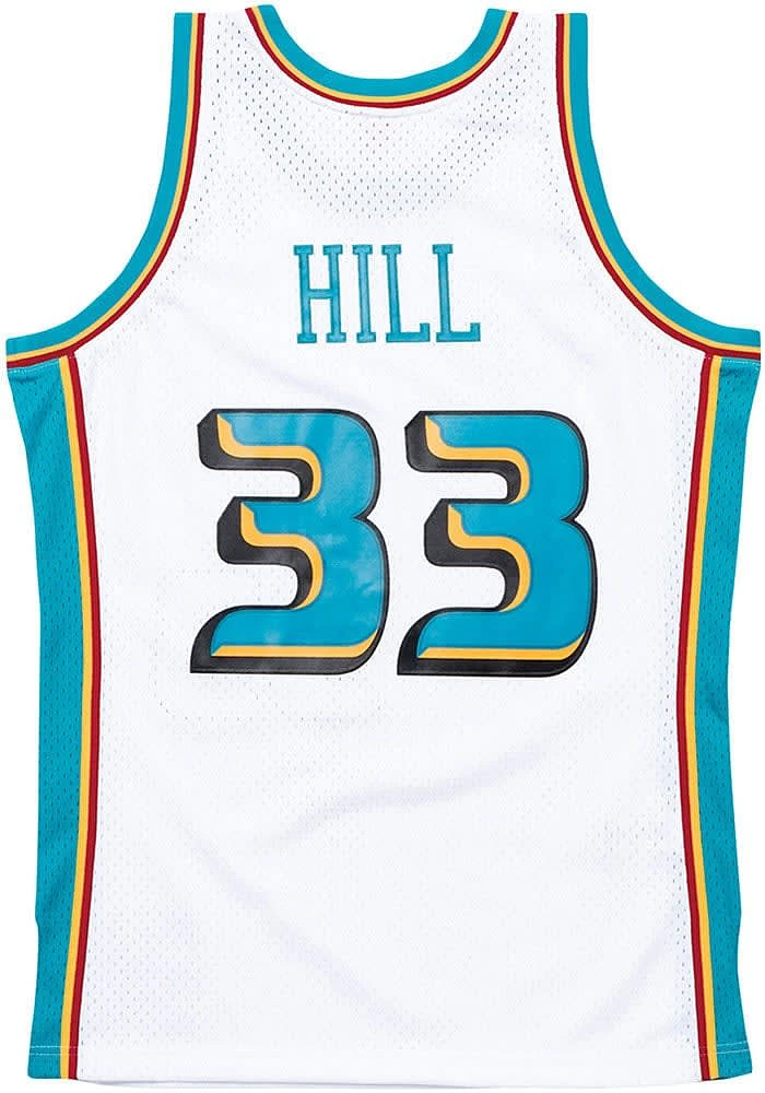 Grant Hill Detroit Pistons Mitchell and Ness 98-99 Home Swingman Jersey