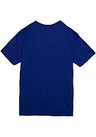 Mitchell and Ness Detroit Pistons Blue 90s Arch Short Sleeve Fashion T Shirt