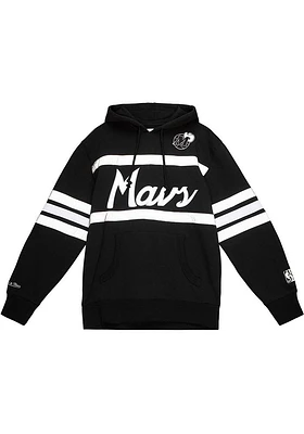 Mitchell and Ness Dallas Mavericks Mens Black CAMO REFLECTIVE Fashion Hood