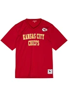 Kansas City Chiefs Womens Mitchell and Ness Mesh Fashion Football Jersey - Red