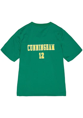 Philadelphia Eagles Womens Mitchell and Ness Mesh Fashion Football Jersey - Kelly Green