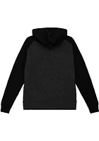 Mitchell and Ness Detroit Red Wings Mens Black LOGO Fashion Hood